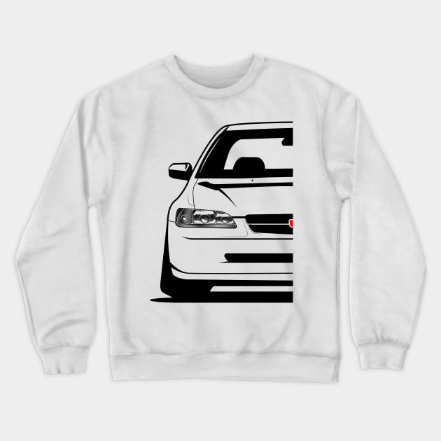 Honda Accord 2000 Crewneck Sweatshirt by BlueRoller